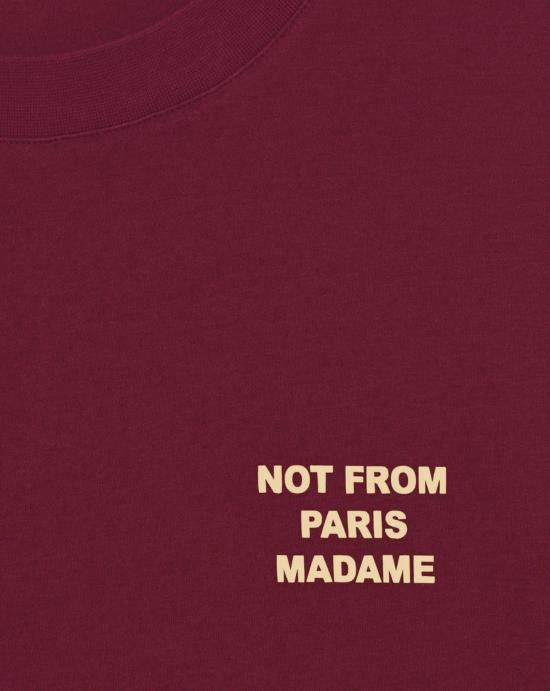 25FW 드롤드무슈 셔츠 TS203 CO002 WN Wine - DROLE DE MONSIEUR