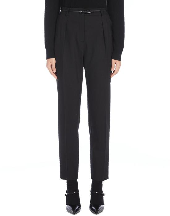  막스마라 스트레이트 팬츠 2426136042600PROSIT005 BLACK - MAX MARA