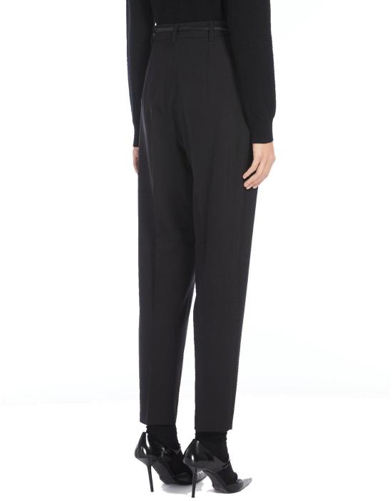  막스마라 스트레이트 팬츠 2426136042600PROSIT005 BLACK - MAX MARA