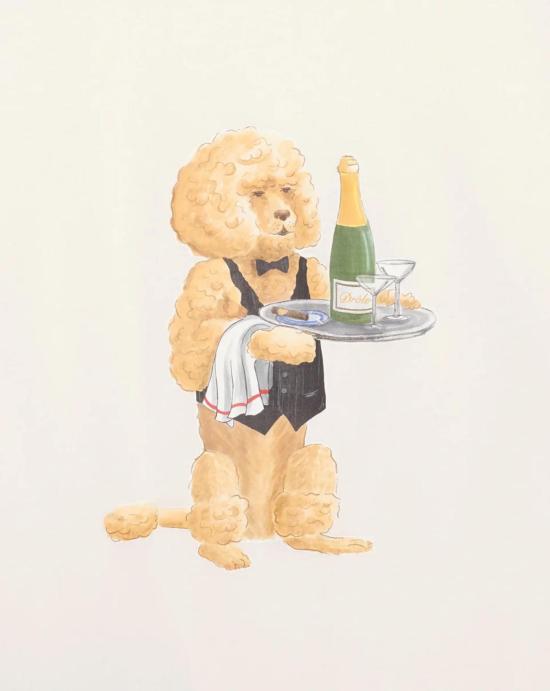 25FW 드롤드무슈 반팔 티셔츠 TS271 CO002 OW Beige - DROLE DE MONSIEUR