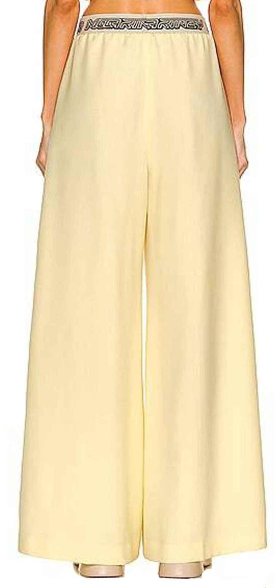  스텔라 맥카트니 스트레이트 팬츠 604218SSA367052 YELLOW - STELLA MCCARTNEY