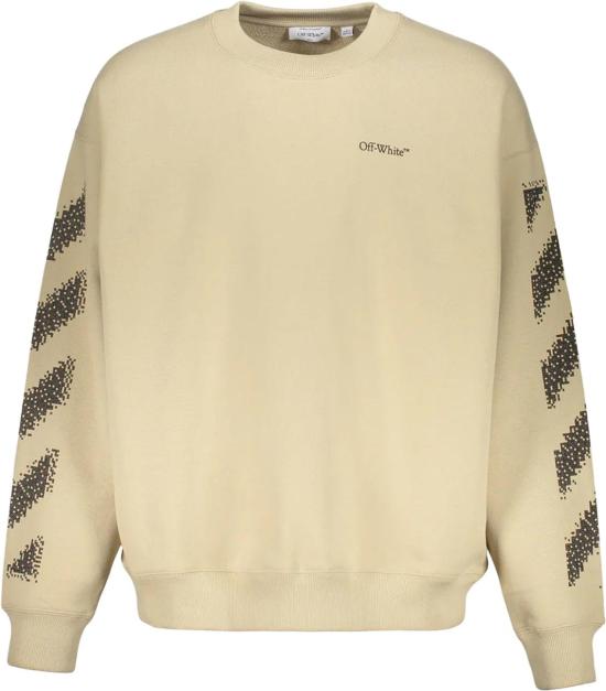 25FW 오프화이트 긴팔 티셔츠 44MBA054G5F00B6110 BEIGE