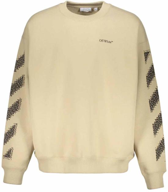 25FW 오프화이트 긴팔 티셔츠 44MBA054G5F00B6110 BEIGE