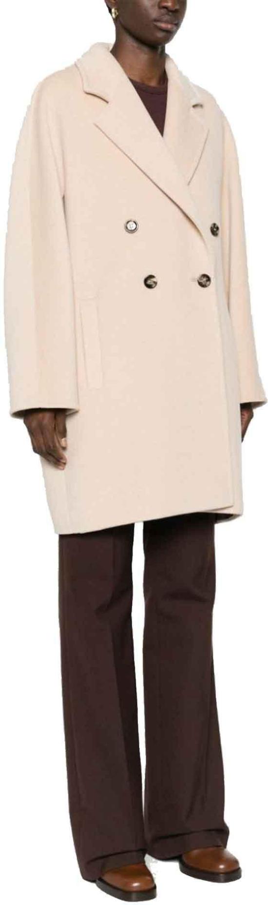  막스마라 필라 울 캐시미어 코트 2411011061600PILA12 BEIGE - MAX MARA