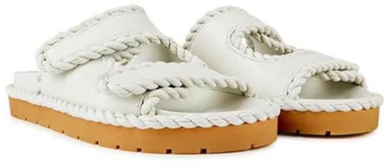 24FW 보테가베네타 뮬/슬리퍼 787003VBSDJ2916 WHITE - BOTTEGA VENETA