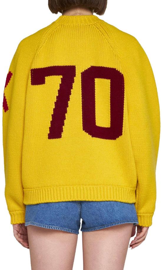  겐조 스웨터 FC62PU3213BA40 YELLOW - KENZO