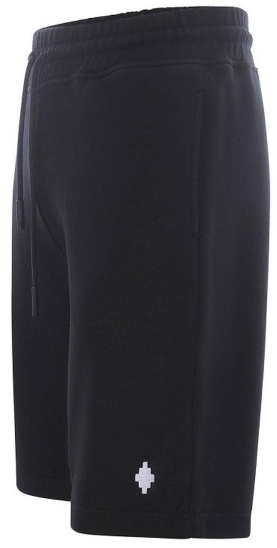  마르셀로 불론 숏팬츠 CMCI010C99FLE0011001 BLACK - MARCELO BURLON