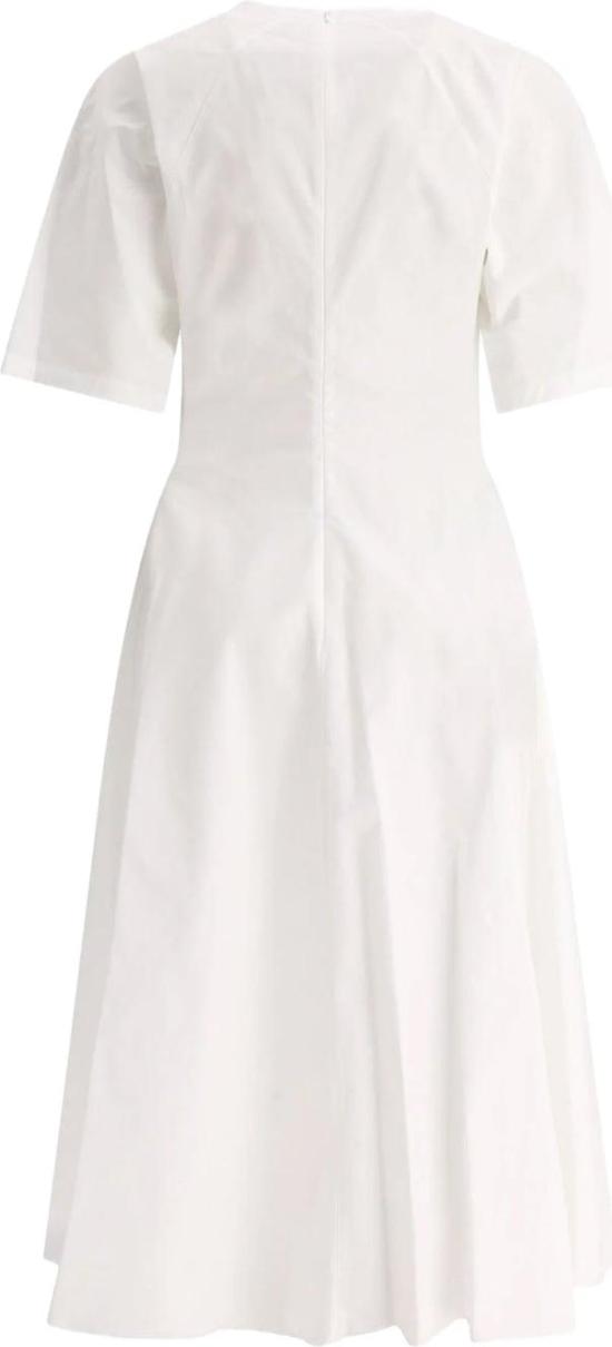  알라이아 미디 원피스 AA9R12865T001000 WHITE - ALAIA