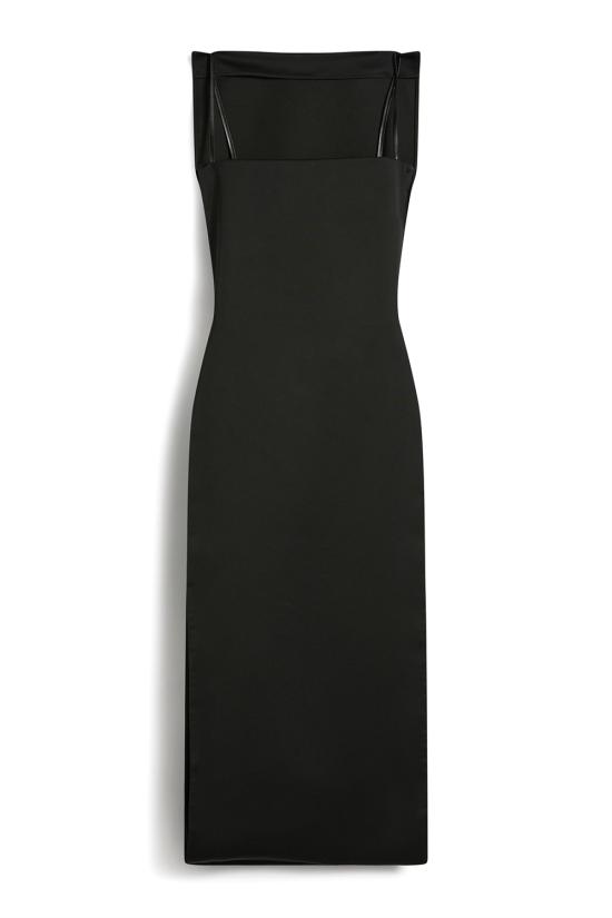 25FW 스포트막스 미디 원피스 2522226053600 002 Black