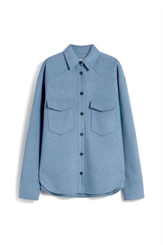 25FW 스포트막스 긴팔 티셔츠 2522196023600 001 Clear Blue