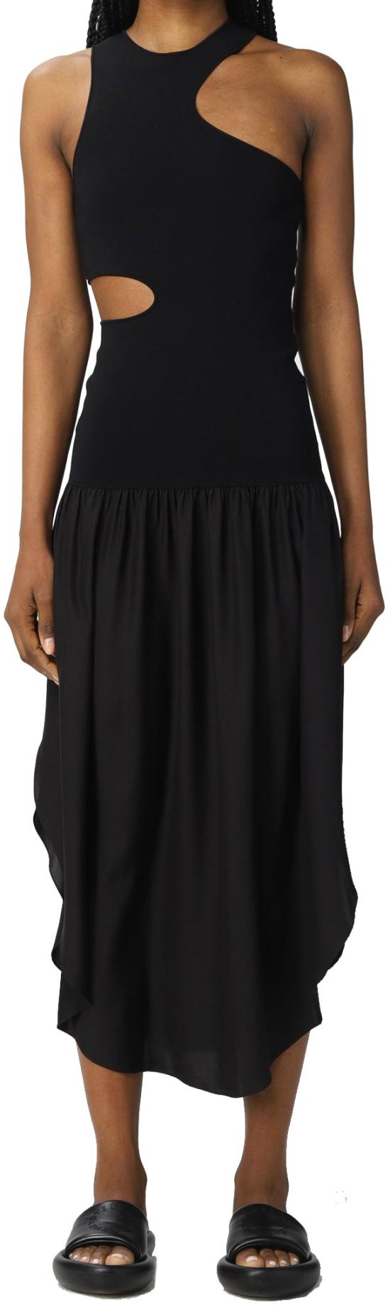  스텔라 맥카트니 미디 원피스 6045283STA741000 BLACK - STELLA MCCARTNEY