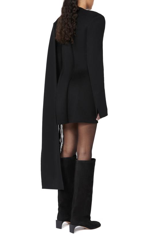 25FW 스포트막스 미디 원피스 2522226033600 013 Black - SPORTMAX