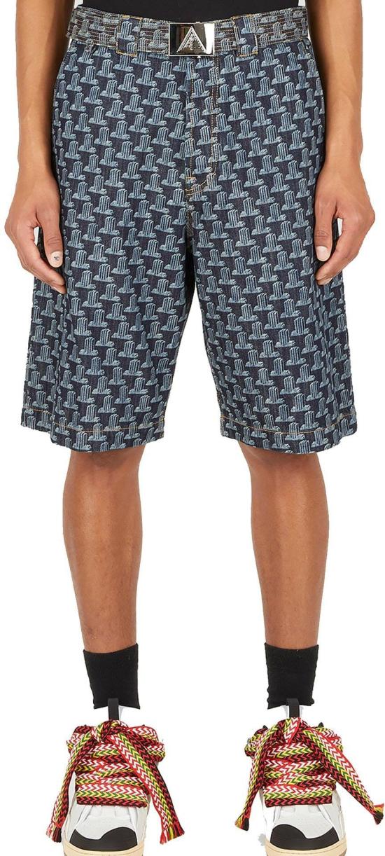  랑방 숏팬츠 RMTM0054D041P2229 BLUE - LANVIN