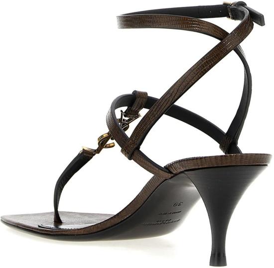 24FW 생로랑 힐/펌프스 731606AAC402515 BROWN - SAINT LAURENT