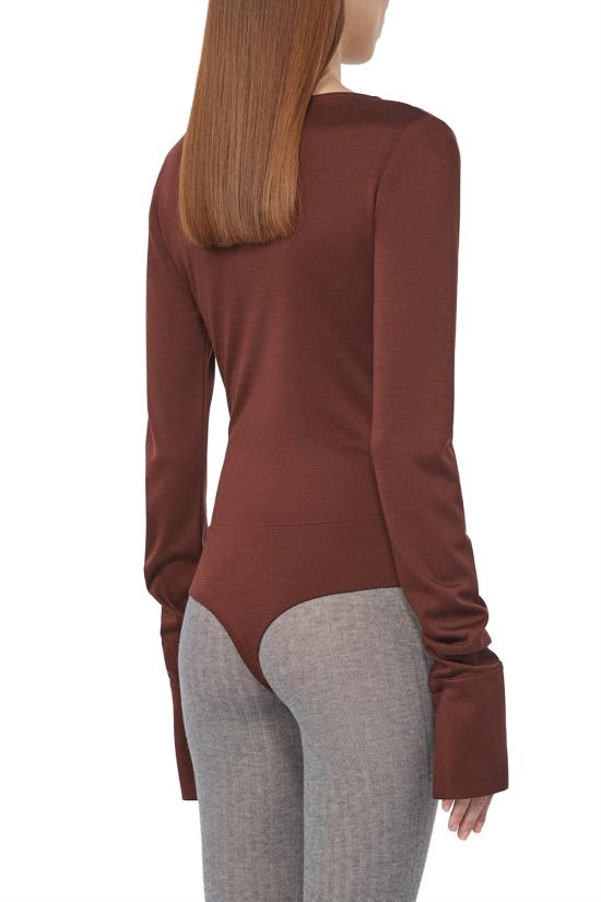 25FW 막스마라 긴팔 티셔츠 2521946069600 002 Ciliegia - MAX MARA