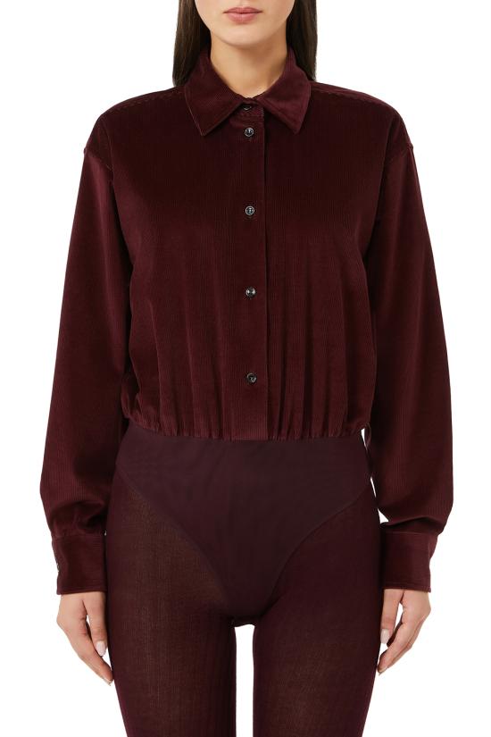 25FW 막스마라 셔츠 2521116033600 006 Ciliegia - MAX MARA