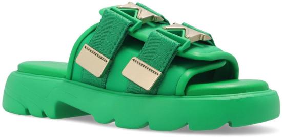  보테가베네타 뮬/슬리퍼 690034V0DS23730 GREEN - BOTTEGA VENETA