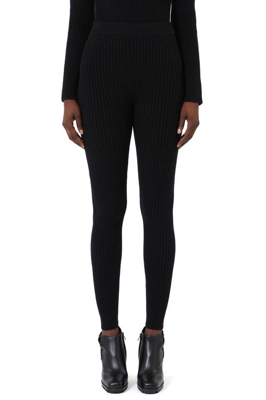 25FW 막스마라 스트레이트 팬츠 2521336043600 007 Black - MAX MARA