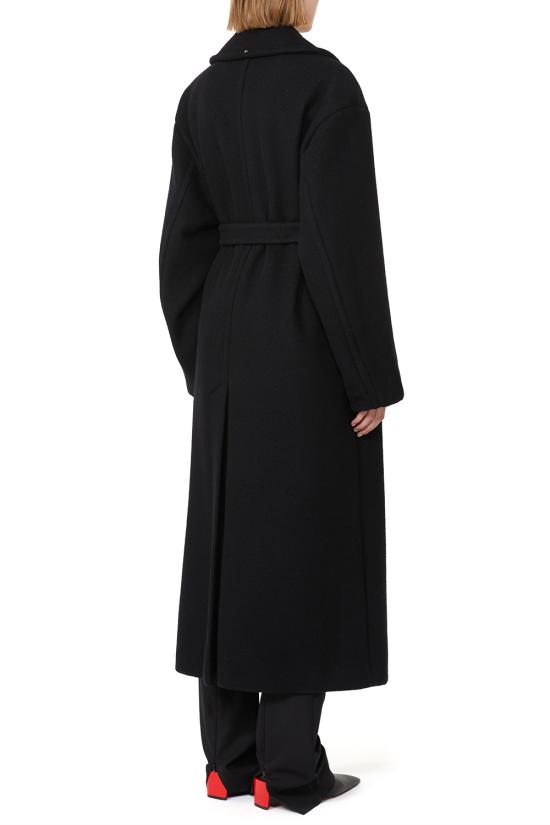 25FW 스포트막스 ZEBRA 체브라 오버사이즈 코트 2522016022600 004 Black - SPORTMAX