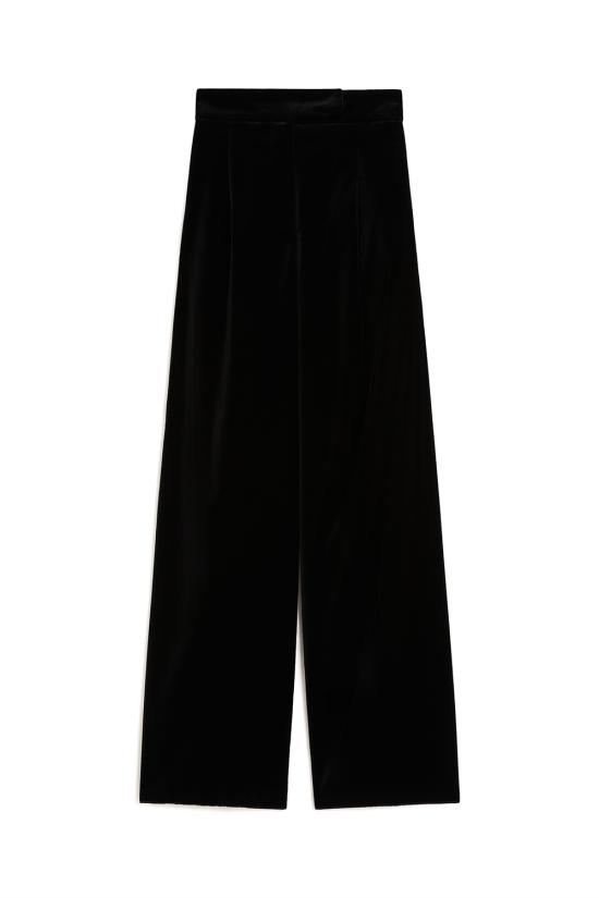 25FW 막스마라 스트레이트 팬츠 2521136403600 003 Black