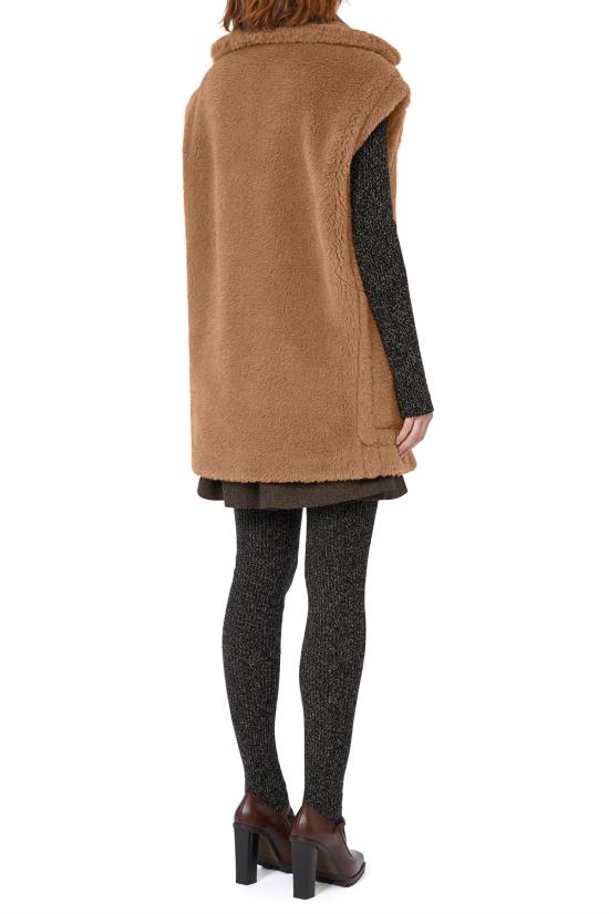 25FW 막스마라 브레다 테디 조끼 2521276263600 001 Camel - MAX MARA