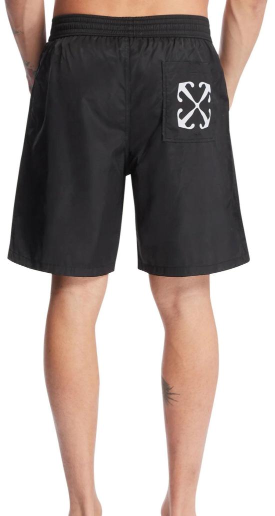  오프화이트 숏팬츠 OMFD008C99FAB0011001 BLACK - OFF WHITE