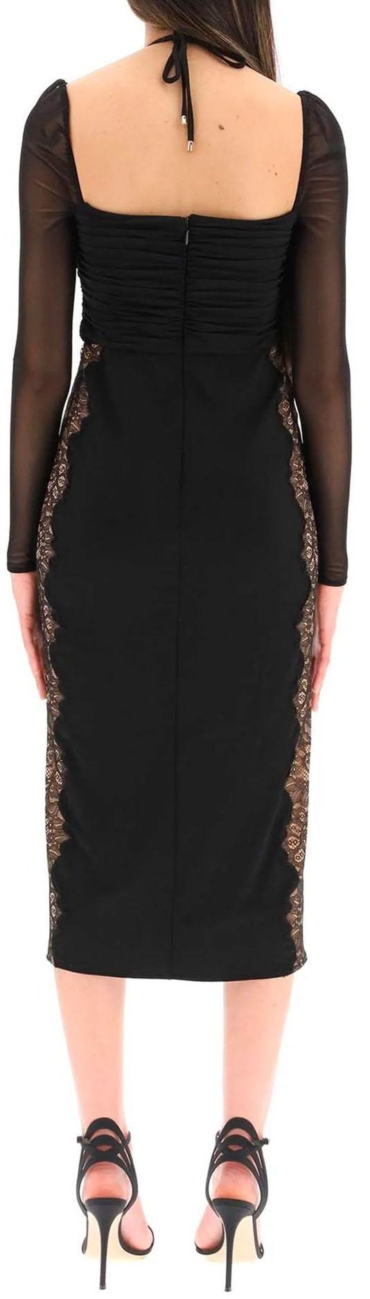  셀프 포트레이트 롱 원피스 SS22113BLACK - SELF PORTRAIT