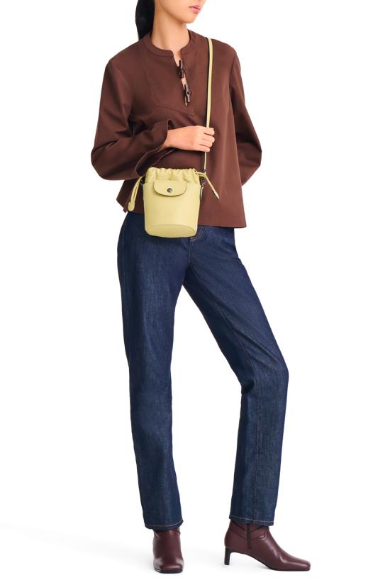 26SS 롱샴 르 플리아쥬 엑스트라 XS 버킷백 10317987 244 Pistacchio - LONGCHAMP