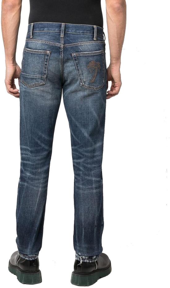  팜앤젤스 데님 팬츠 PMYA027S22DEN0014560 BLUE - PALM ANGELS