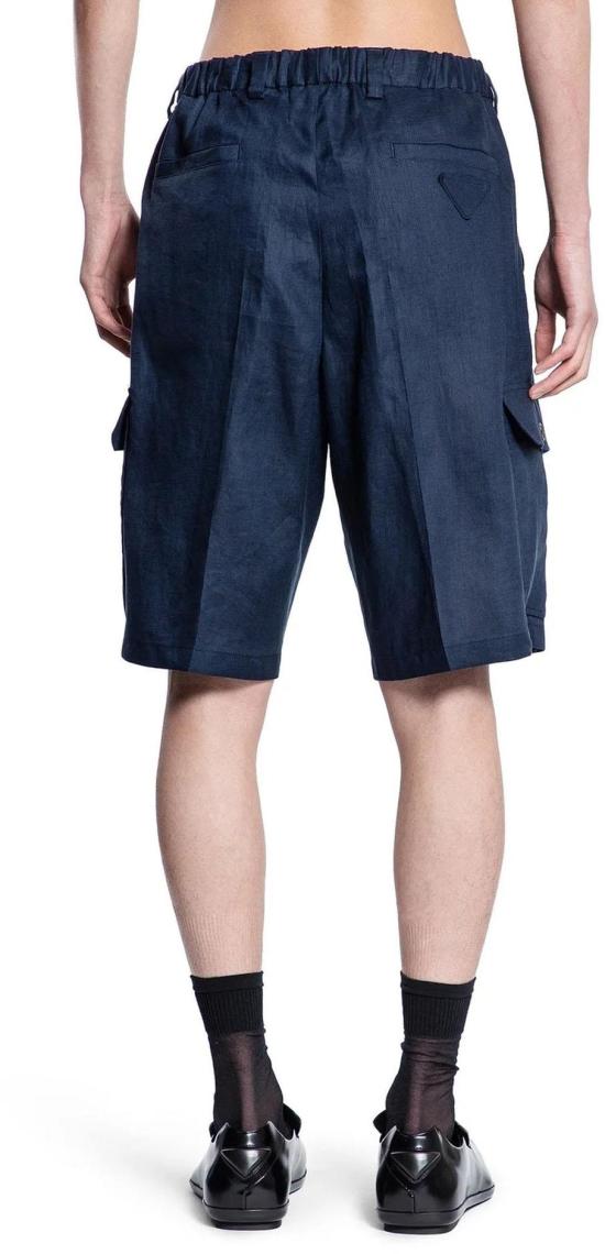  프라다 숏팬츠 SPH38611T7F0SVF BLUE - PRADA