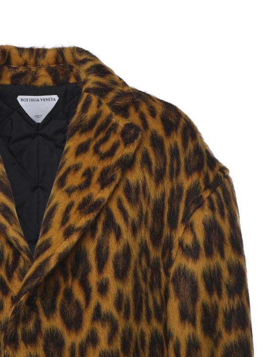 25FW 보테가베네타 코트 845602 V4YP02712 CAMEL BLACK BROWN - BOTTEGA VENETA