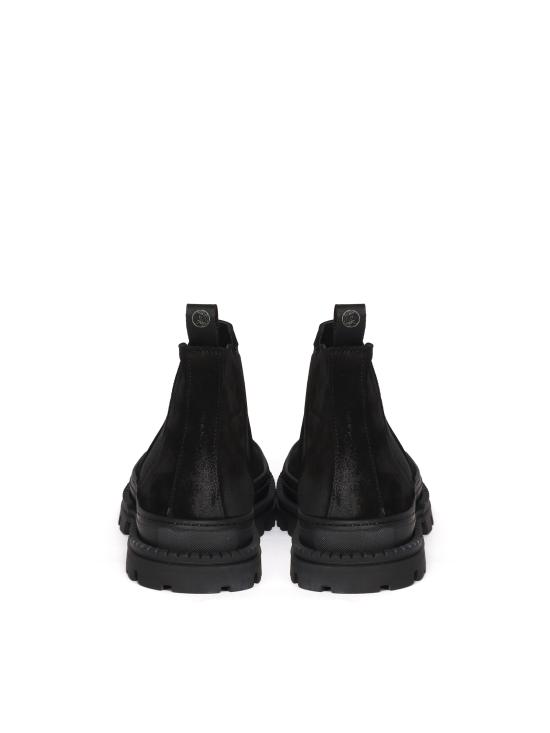 25FW 줄리아노 갈리아노 부츠 SERGIO CAMOSCIONERO Black - GIULIANO GALIANO