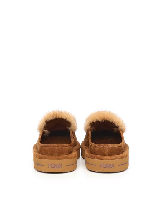 25FW 펜디 뮬/슬리퍼 8R8777 AYA0F1TP4 Brown - FENDI