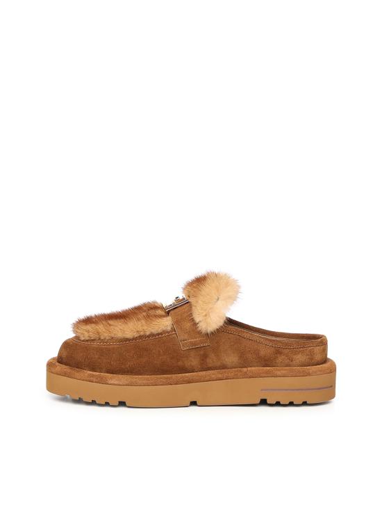 25FW 펜디 뮬/슬리퍼 8R8777 AYA0F1TP4 Brown - FENDI