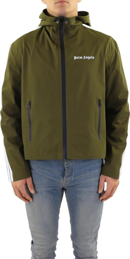  팜앤젤스 코트 PMVL002S23FAB0015601 GREEN