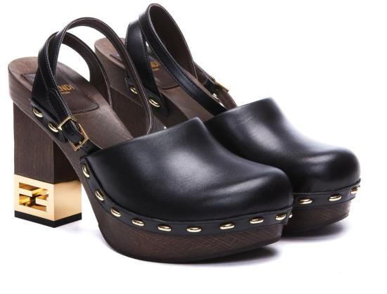  펜디 힐/펌프스 8Z8375NA7F0QA1 BLACK - FENDI