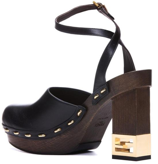  펜디 힐/펌프스 8Z8375NA7F0QA1 BLACK - FENDI