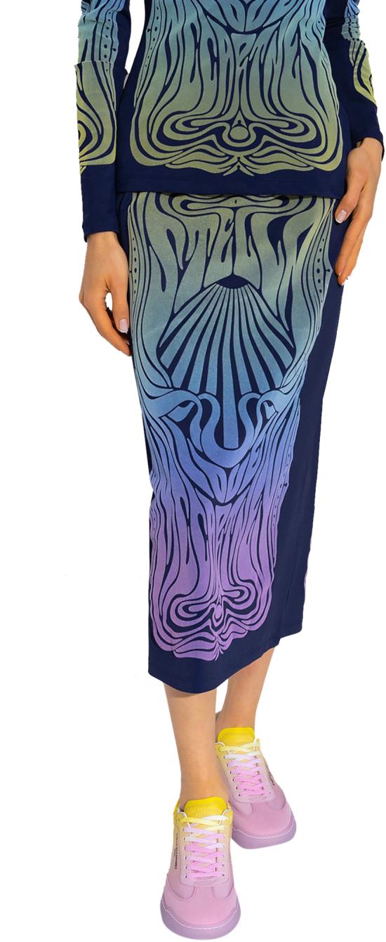  스텔라 맥카트니 미디 스커트 604377STA347211 BLUE - STELLA MCCARTNEY