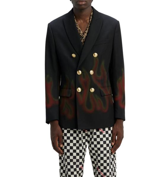  팜앤젤스 코트 PMEN023F22FAB0021025 BLACK - PALM ANGELS