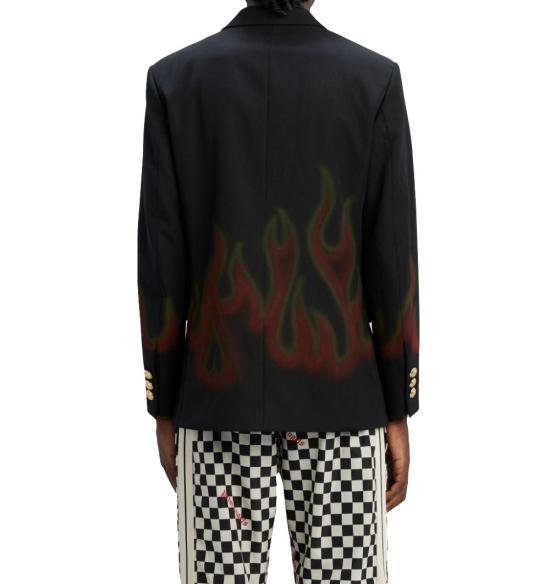  팜앤젤스 코트 PMEN023F22FAB0021025 BLACK - PALM ANGELS