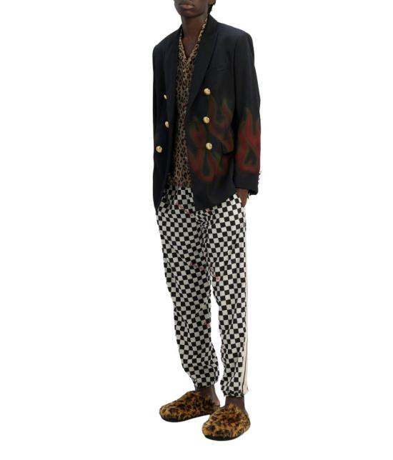  팜앤젤스 코트 PMEN023F22FAB0021025 BLACK - PALM ANGELS