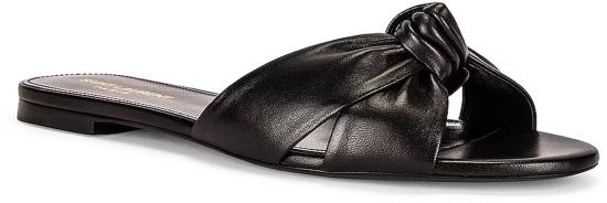  생로랑 뮬/슬리퍼 6339611ZJ001000 BLACK - SAINT LAURENT