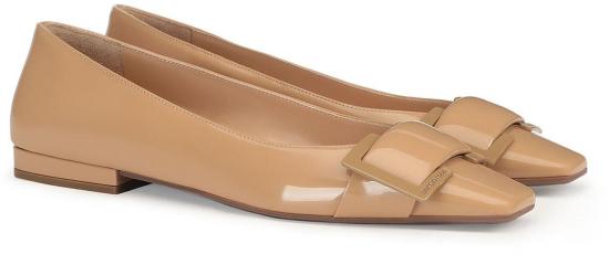  세르지오로시 플랫 슈즈 A95410MVIV014102875 BROWN - SERGIO ROSSI