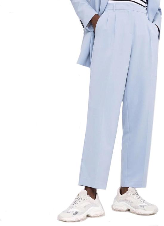  블랑카 비타 스트레이트 팬츠 PASSIFLORA3372ACQUAMARINA007 BLUE - BLANCA VITA