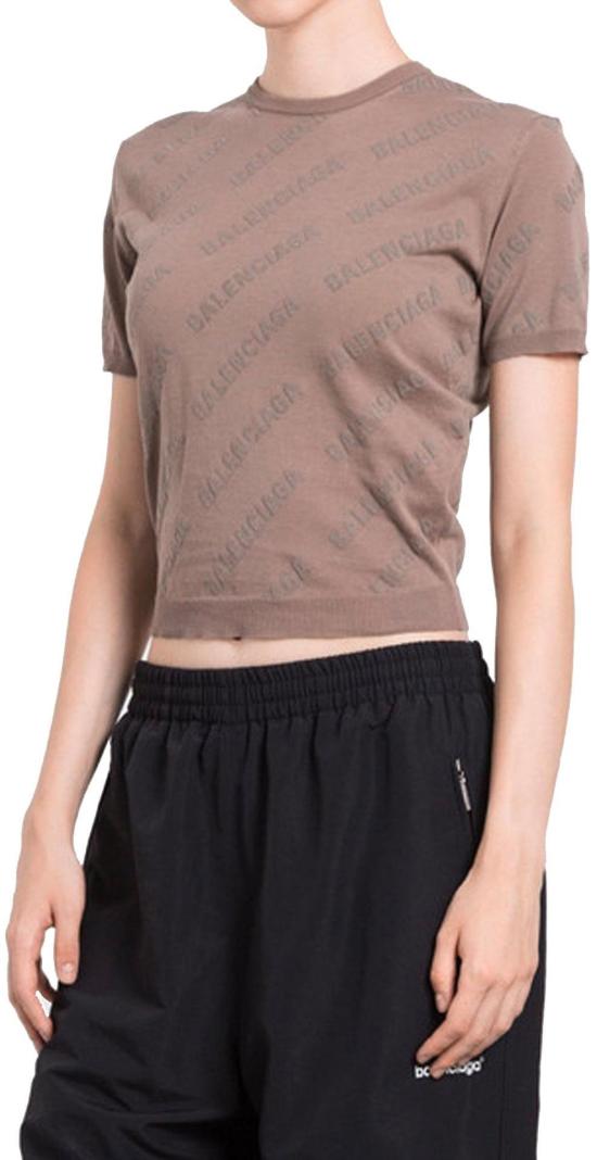  발렌시아가 셔츠 706302T32340966 BROWN - BALENCIAGA