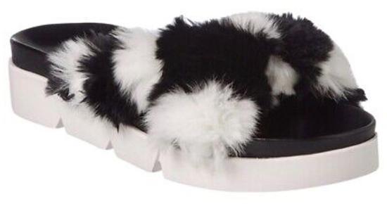  스튜어트 와이츠먼 뮬/슬리퍼 SW37REXBWH BLACK - STUART WEITZMAN