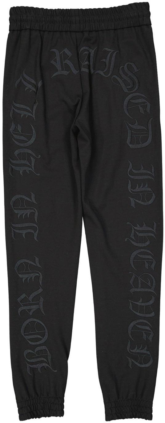  필립 플레인 트레이닝/조거 팬츠 MJT346PTE003N02 BLACK - PHILIPP PLEIN