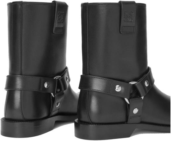  로에베 CAMPO 캄포 바이커 앵클 부츠 M816285XA81100 BLACK - LOEWE