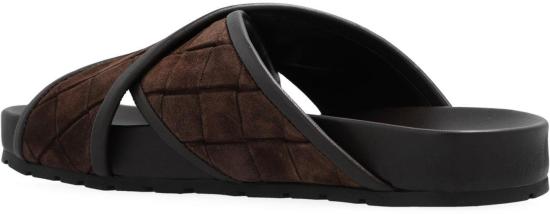  보테가베네타 인트레치아토 스웨이드 샌들 786883V3QE02113 BROWN - BOTTEGA VENETA