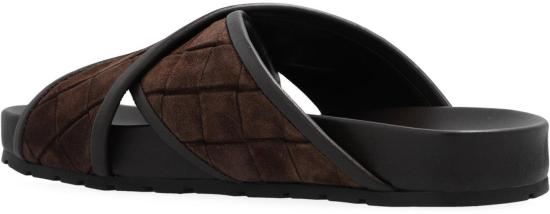  보테가베네타 인트레치아토 스웨이드 샌들 786883V3QE02113 BROWN - BOTTEGA VENETA